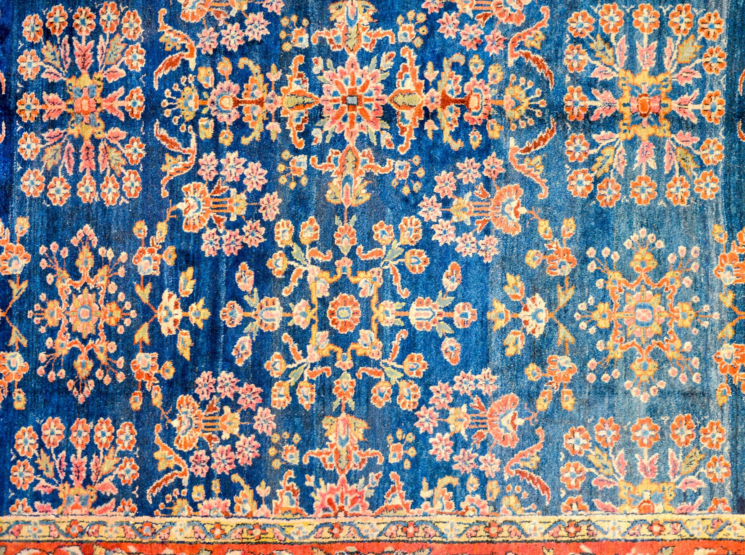 Sarouk Farahan Bellissimo tappeto Lilihan dei primi del Novecento in vendita