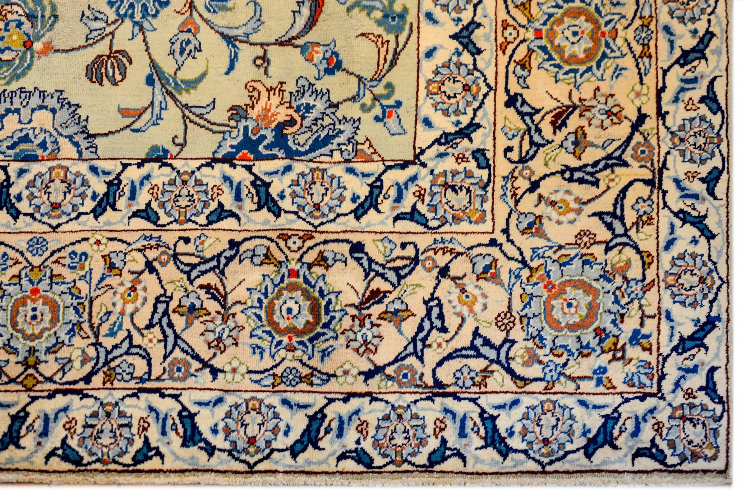 Kashan-Teppich des frühen 20. Jahrhunderts (Persisch) im Angebot