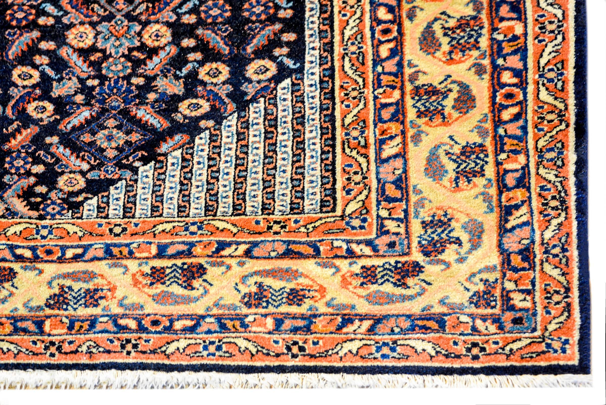 Sarouk Moharramat, wundervoller Sarouk-Moharramat, frühes 20. Jahrhundert (Sarouk Farahan) im Angebot