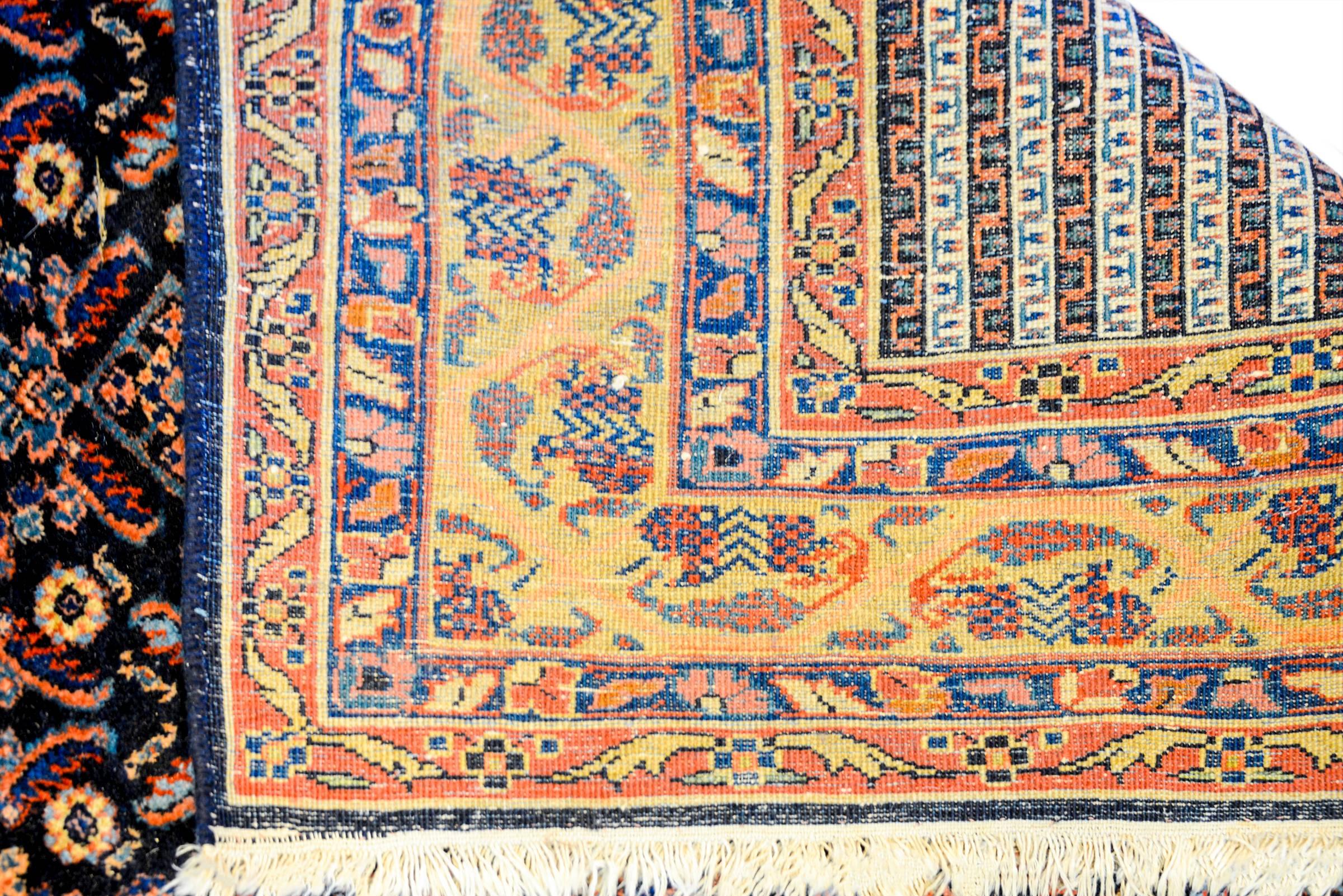 Sarouk Moharramat, wundervoller Sarouk-Moharramat, frühes 20. Jahrhundert (Pflanzlich gefärbt) im Angebot
