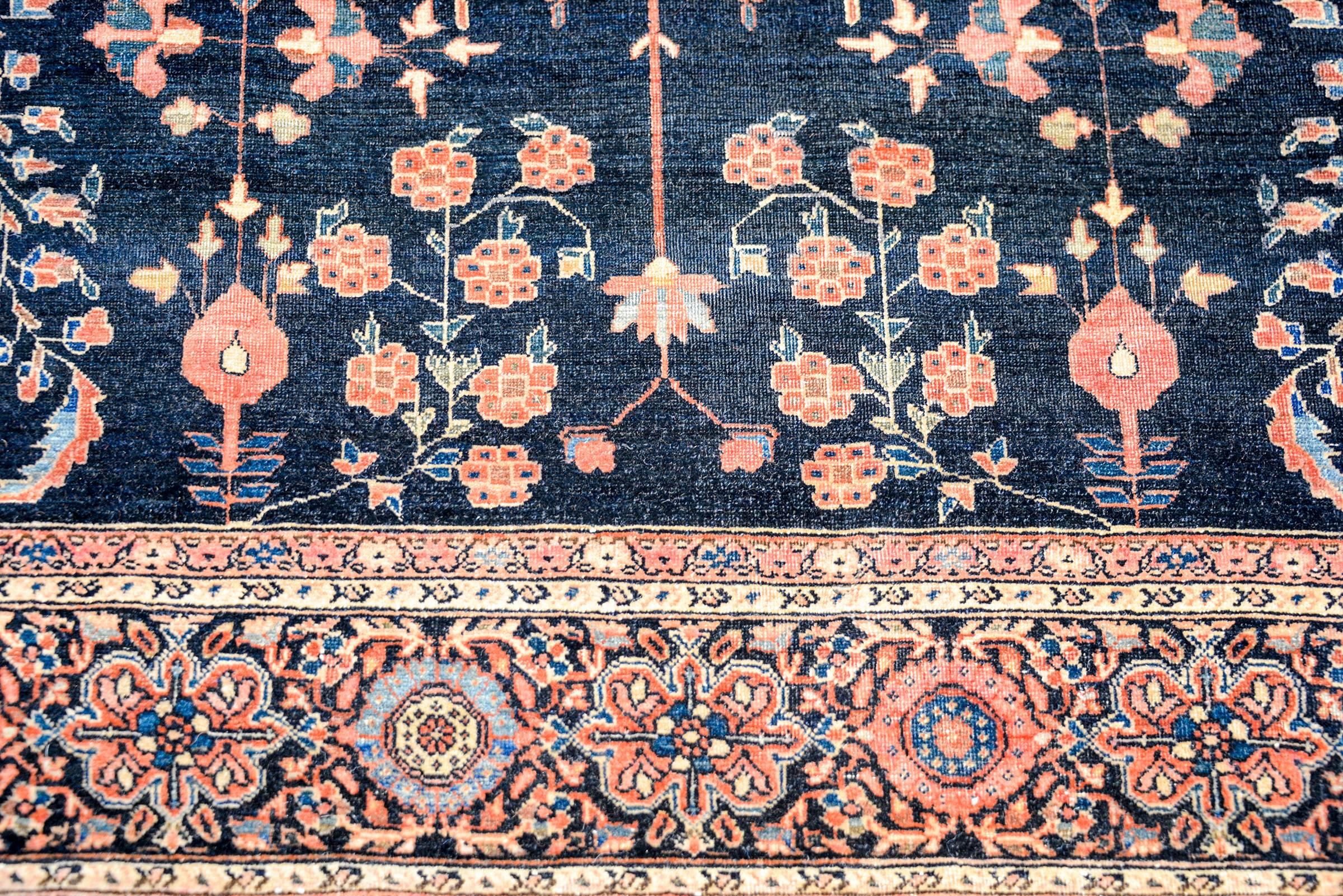 Persian Exceptional Early 20th Century Sarouk Farahan Rug For Sale