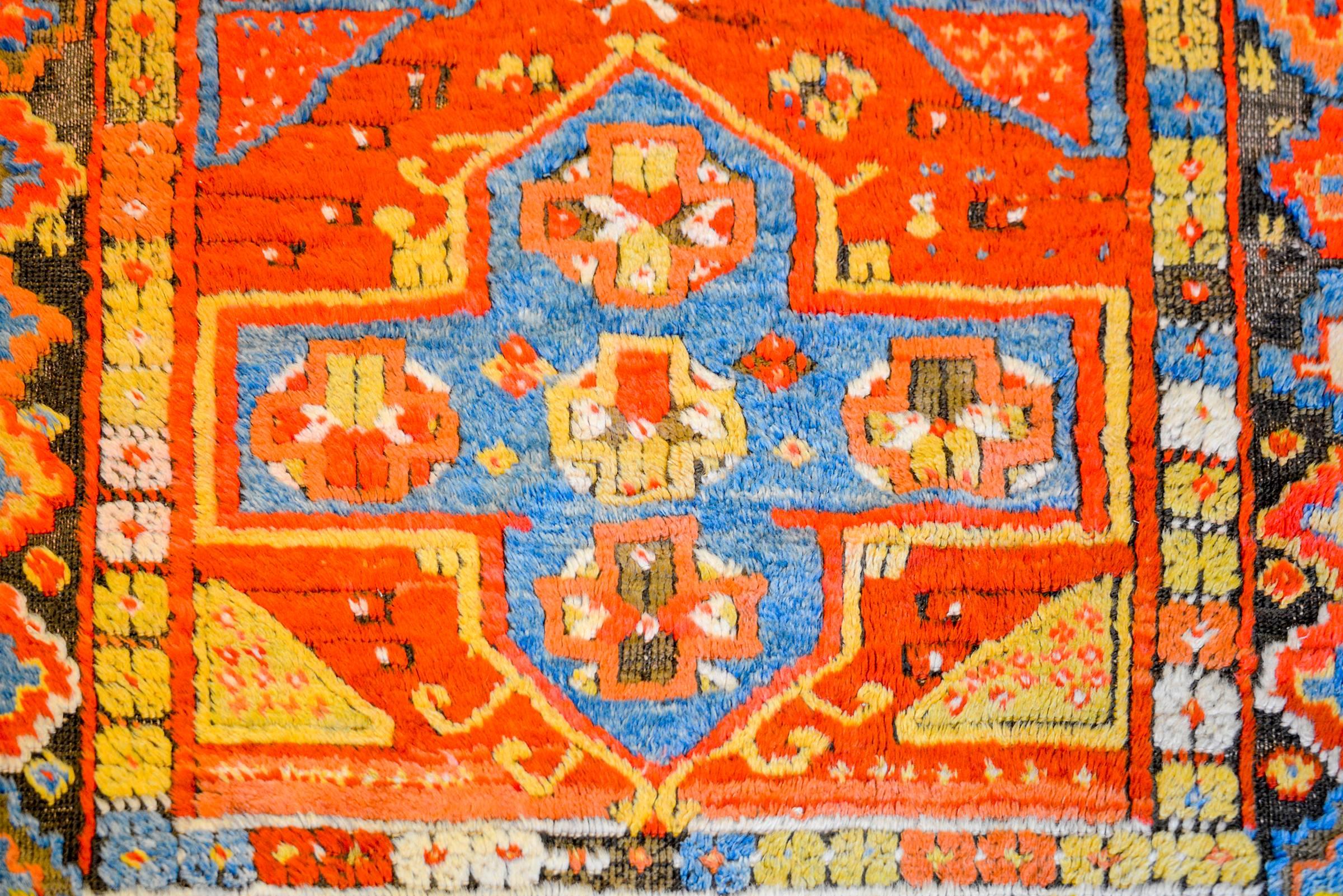 Kazak Exquisite Late 19th Century Oushak Rug