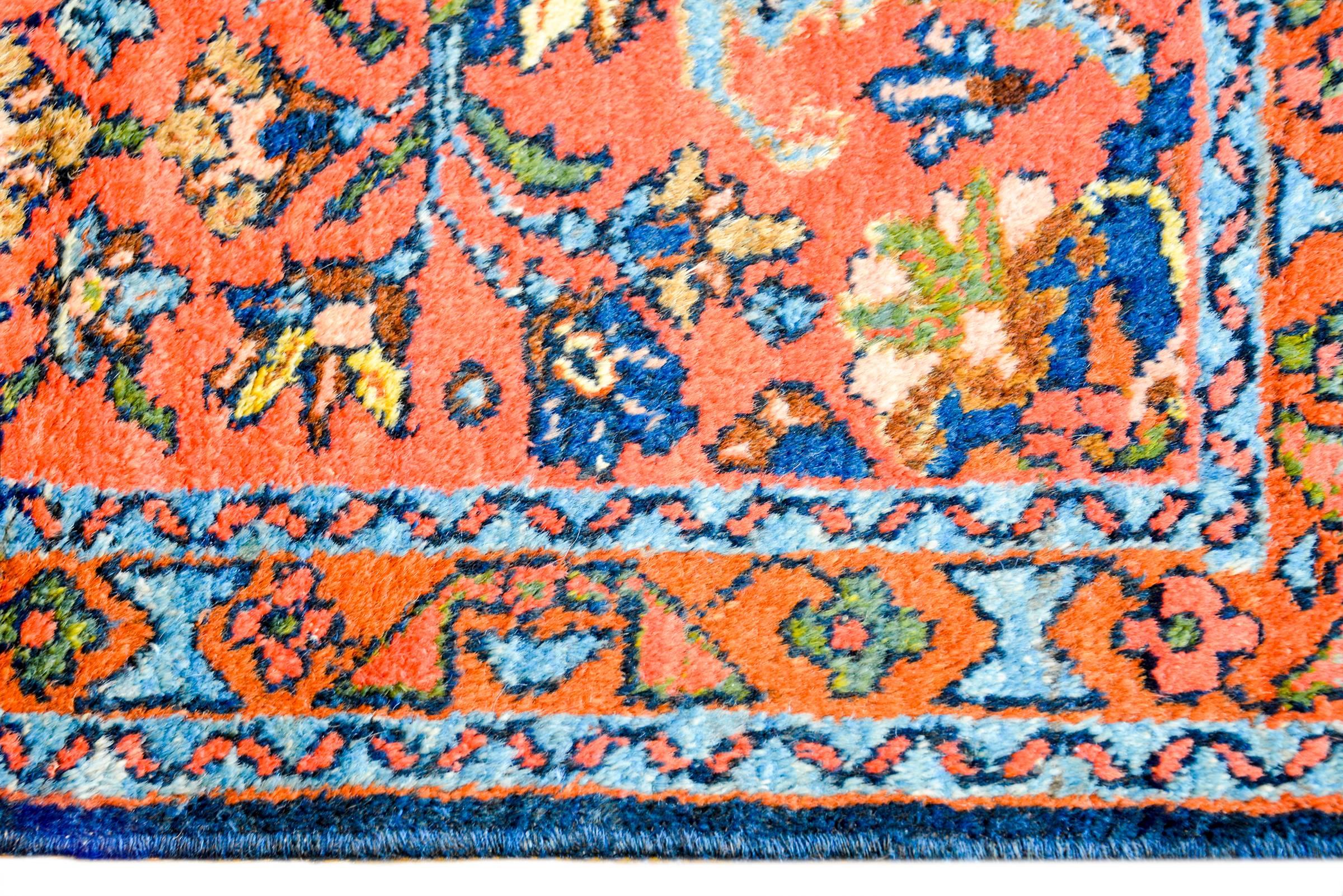 Persian Beautiful Early 20th Century Hamadan Rug