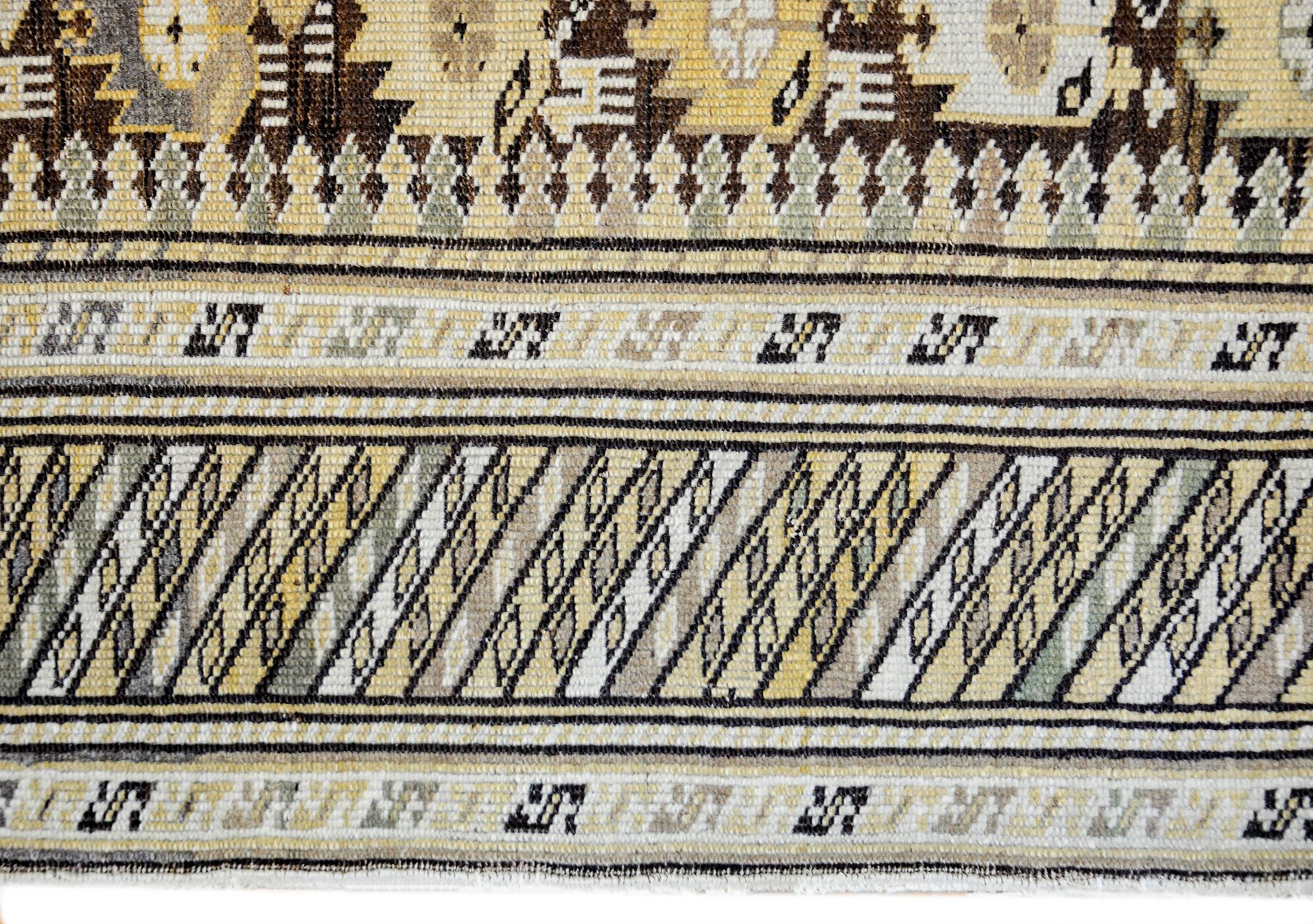 Persian Exceptional 19th Century Kuba Rug