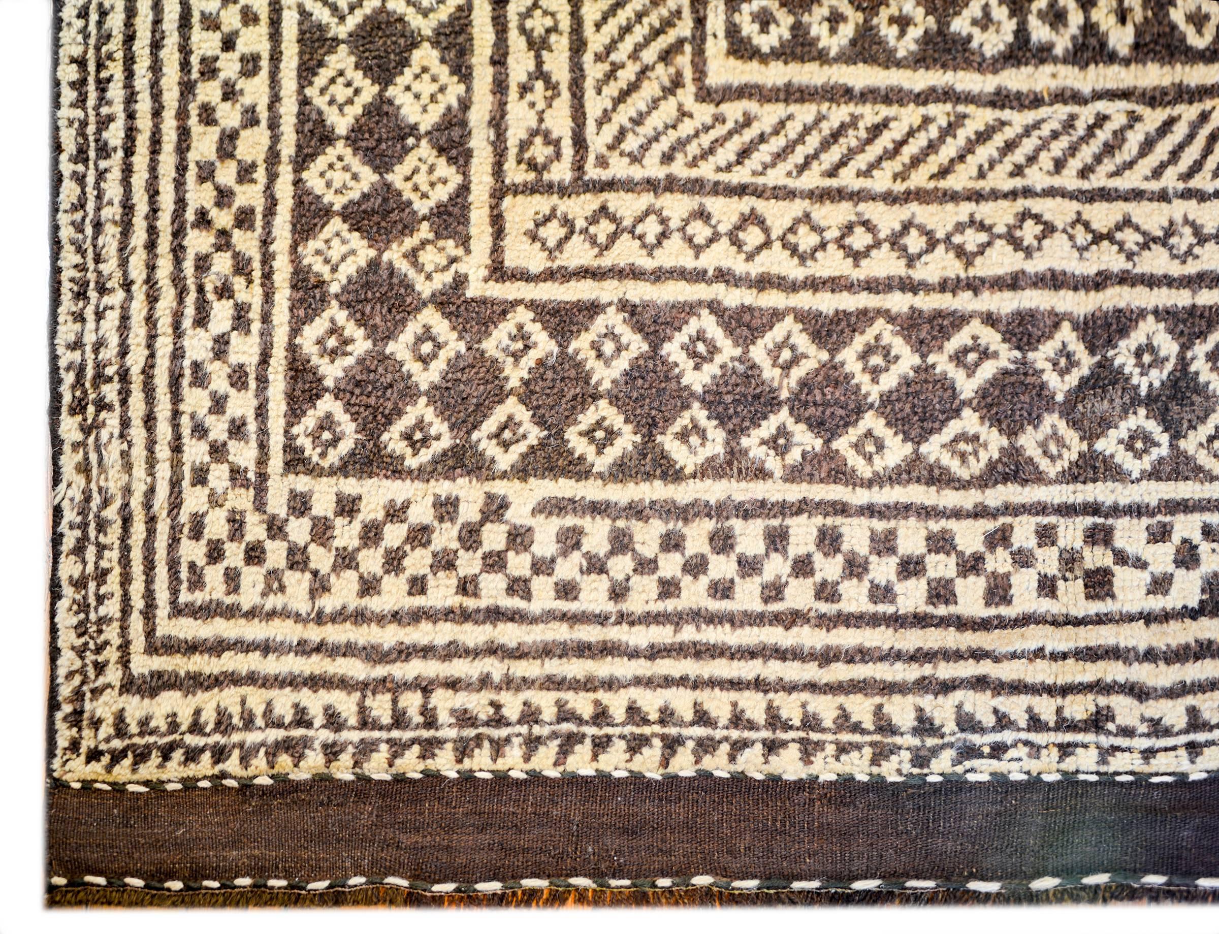 Persian Fantastic 19th Century Gabbeh Rug For Sale