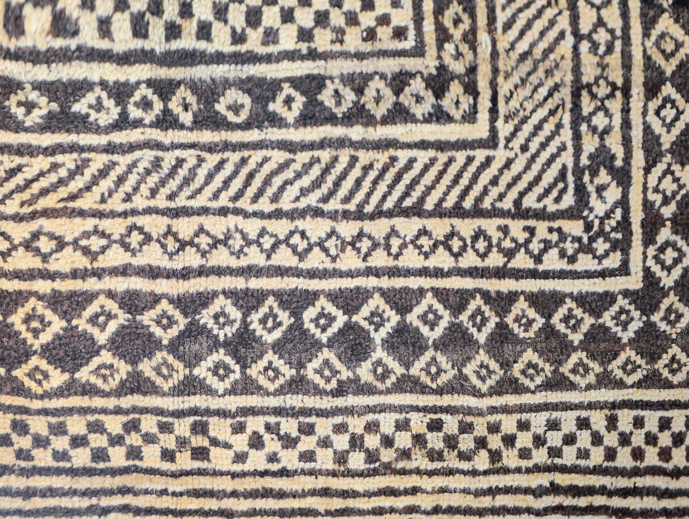 Gabbeh-Teppich aus dem 19. Jahrhundert (Pflanzlich gefärbt) im Angebot