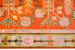 Wonderful Early 20th Century Pictorial Khotan Rug