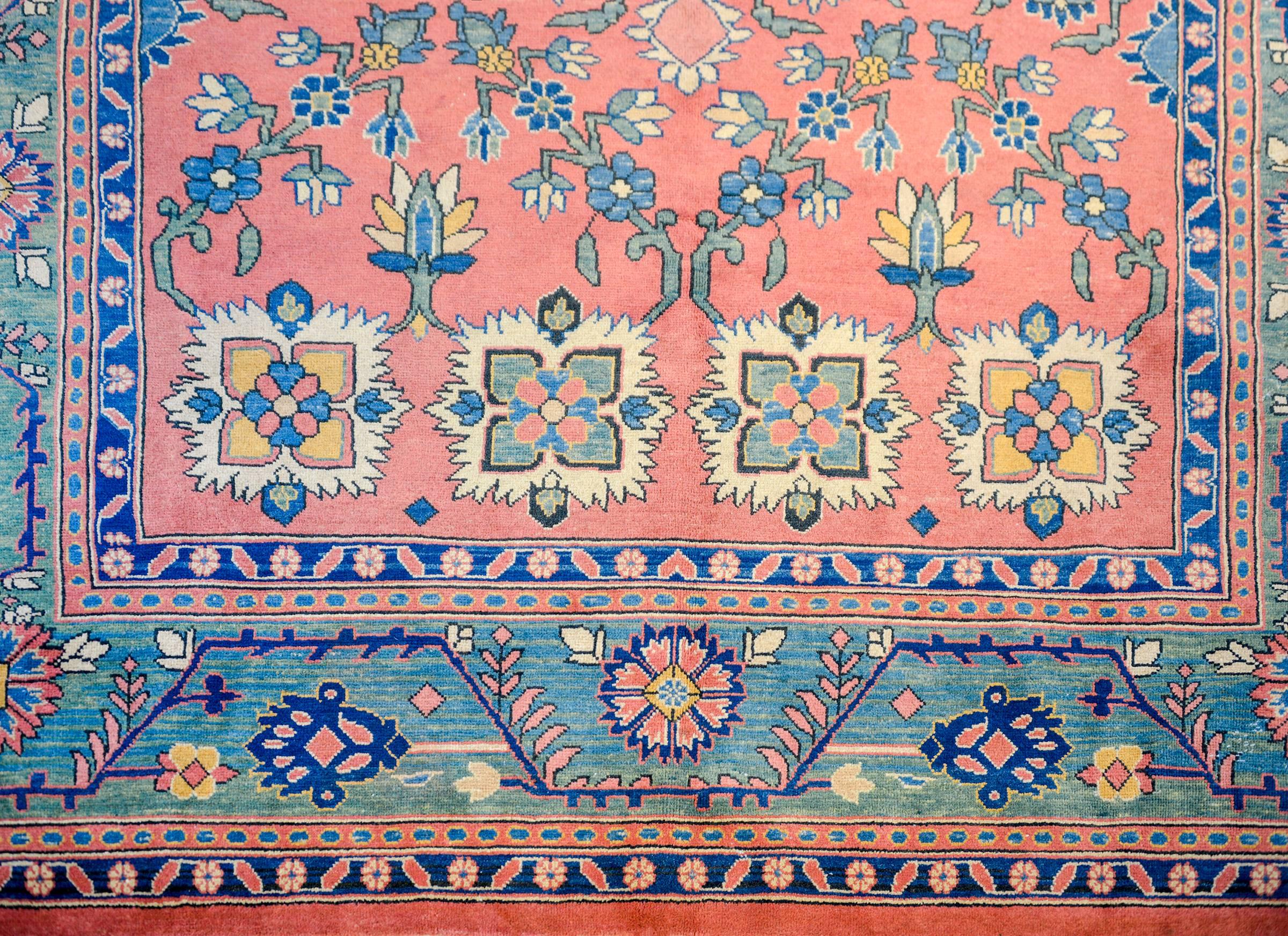 Meshkabad-Teppich des späten 20. Jahrhunderts (Tabriz) im Angebot
