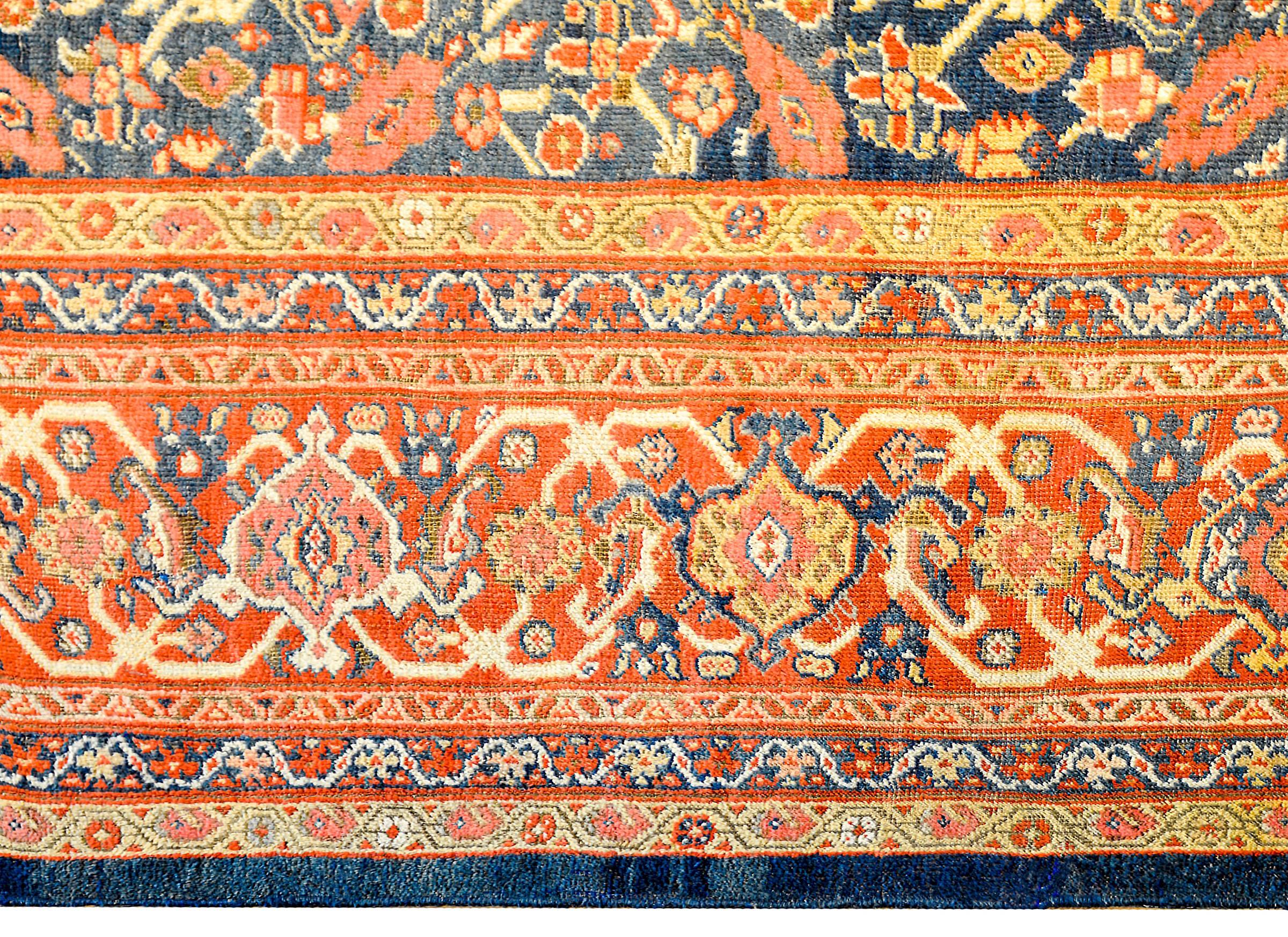 Vegetable Dyed Extraordinary Early 20th Century Sultanabad Rug