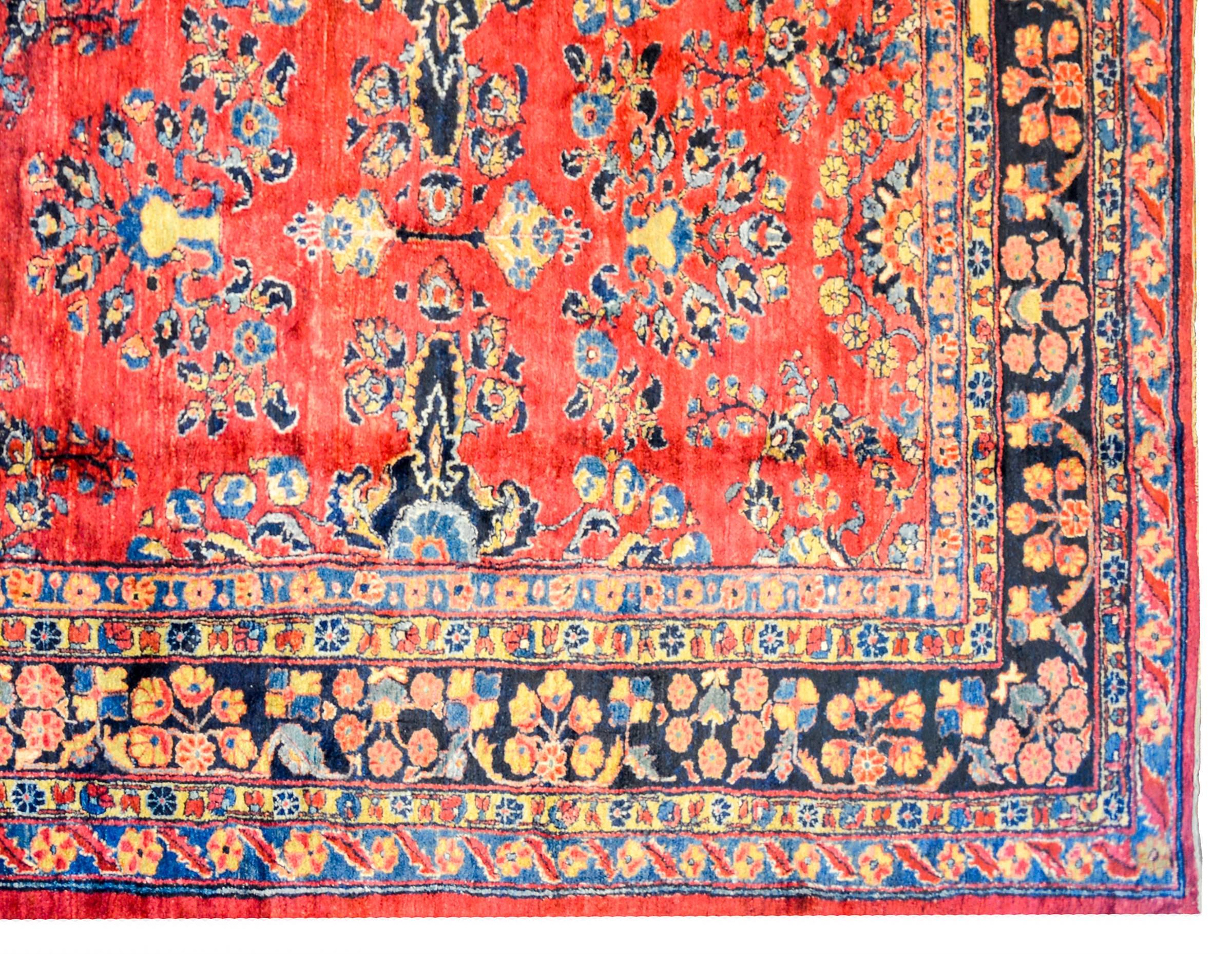 Persian Amazing Early 20th Century Lilihan Rug For Sale