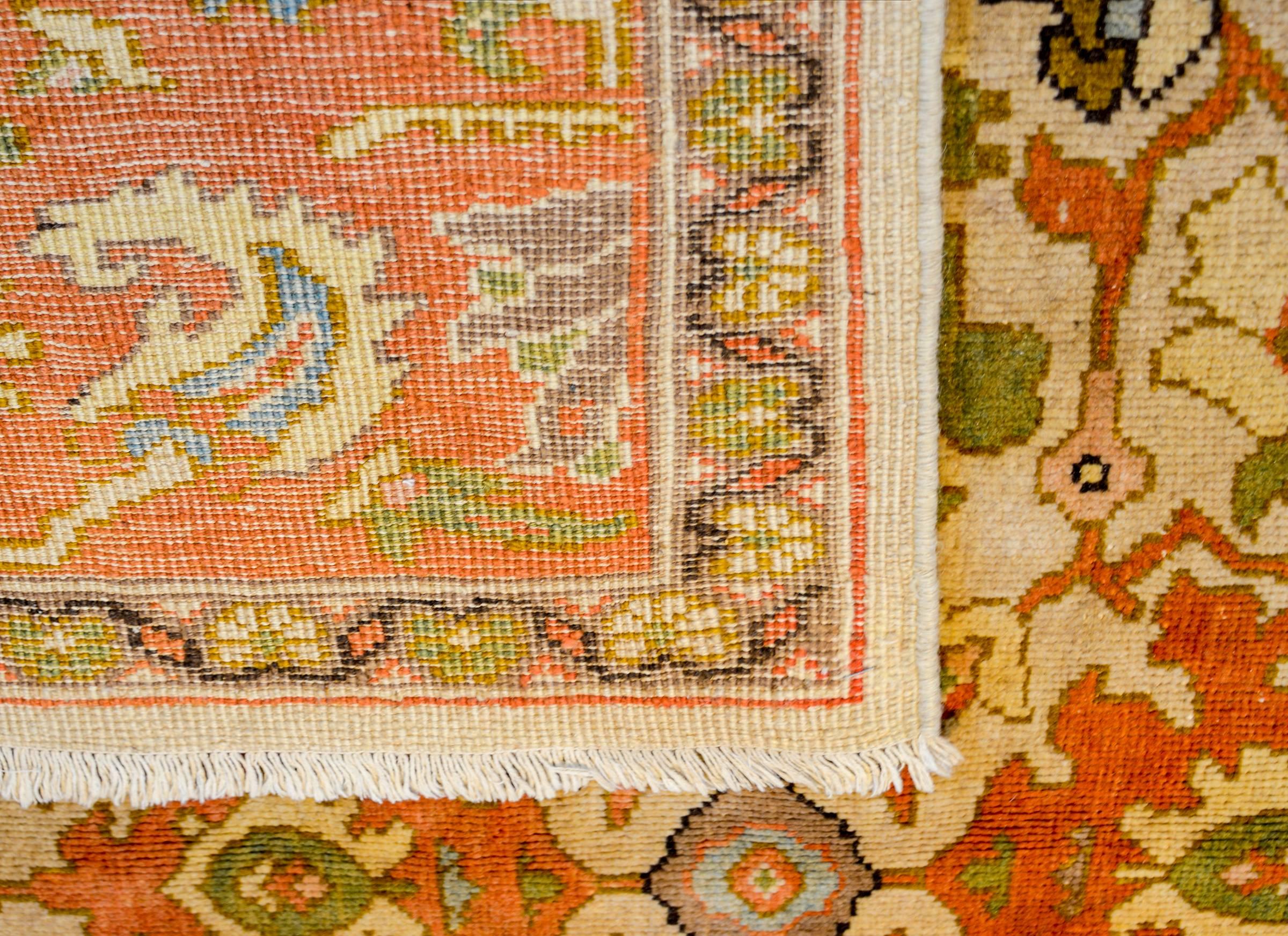Wool Wonderful Early 20th Century Sultanabad Rug