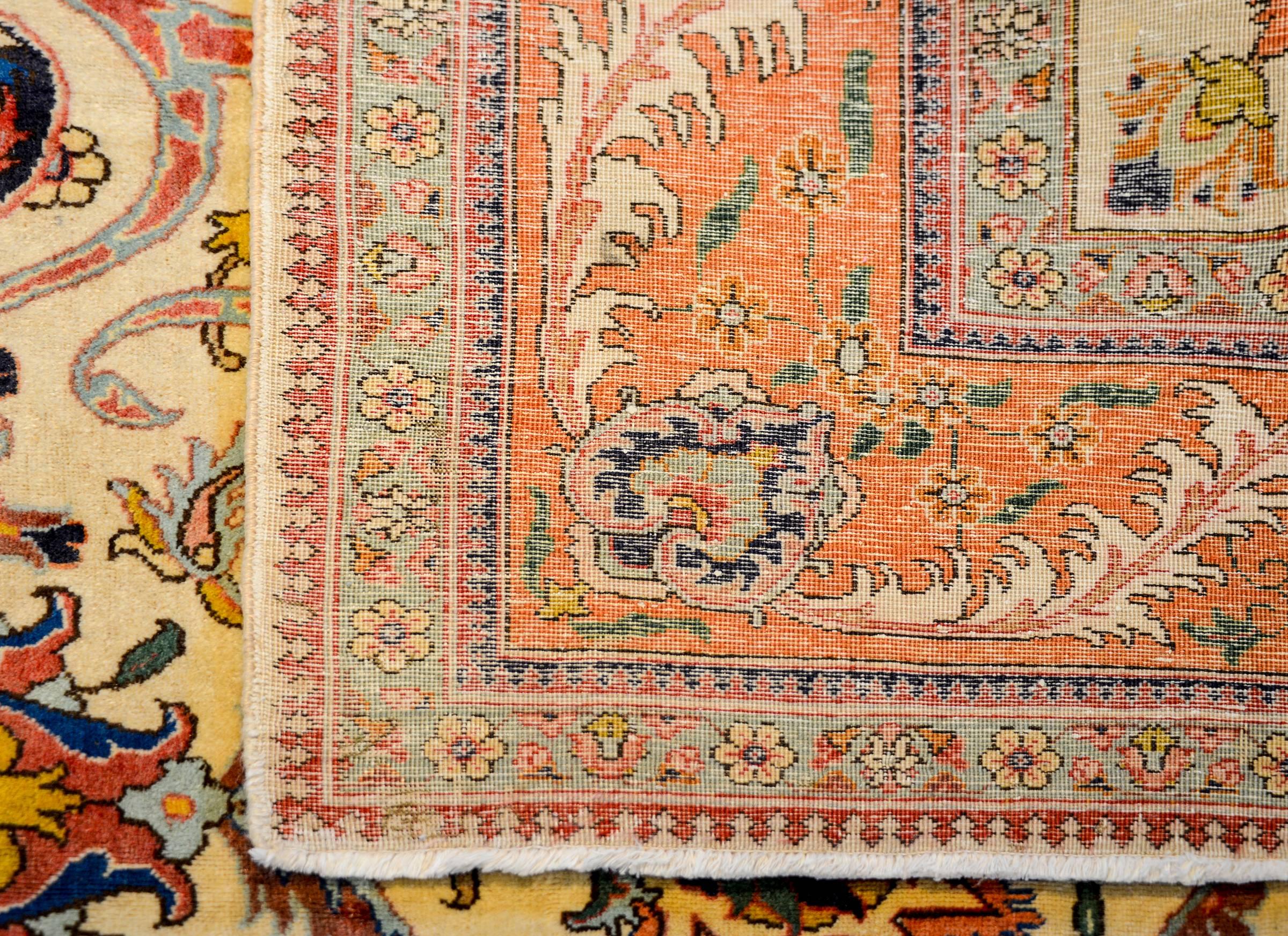 Tabriz-Teppich aus Täbris (Wolle) im Angebot