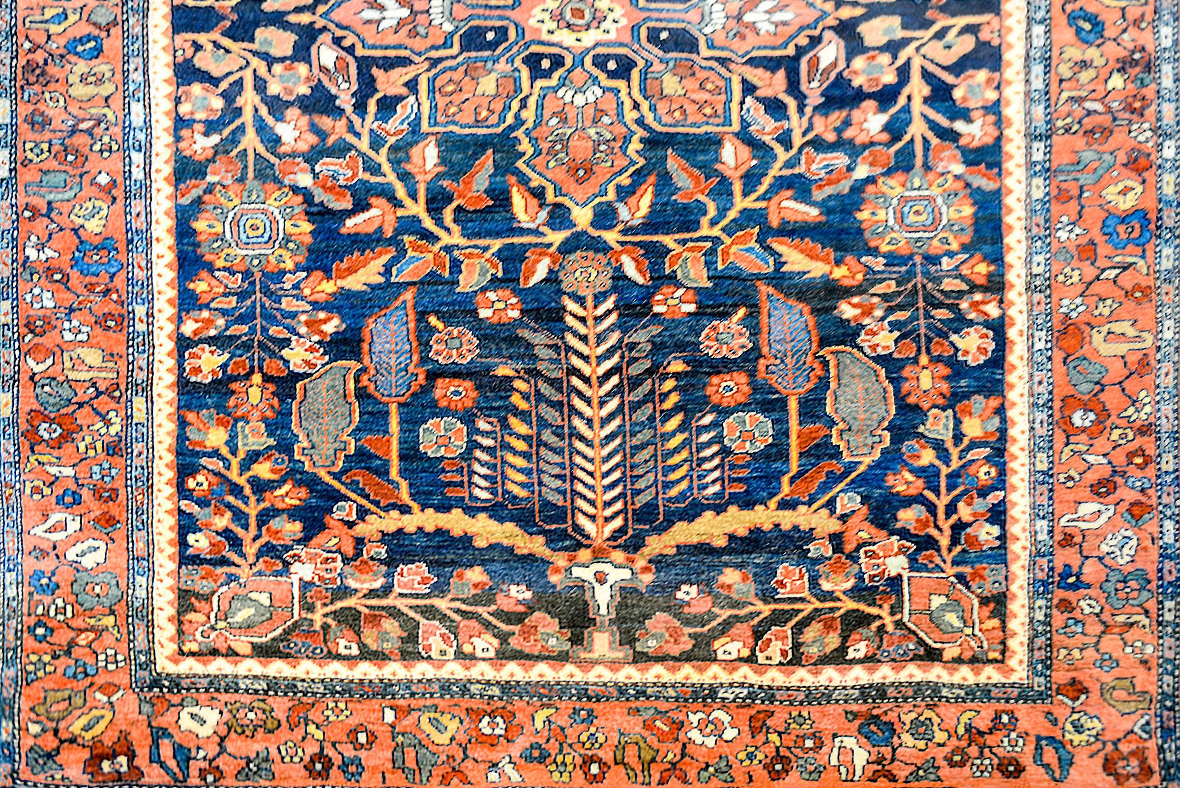 Sarouk Farahan Incredibile tappeto Sarouk dei primi del Novecento in vendita