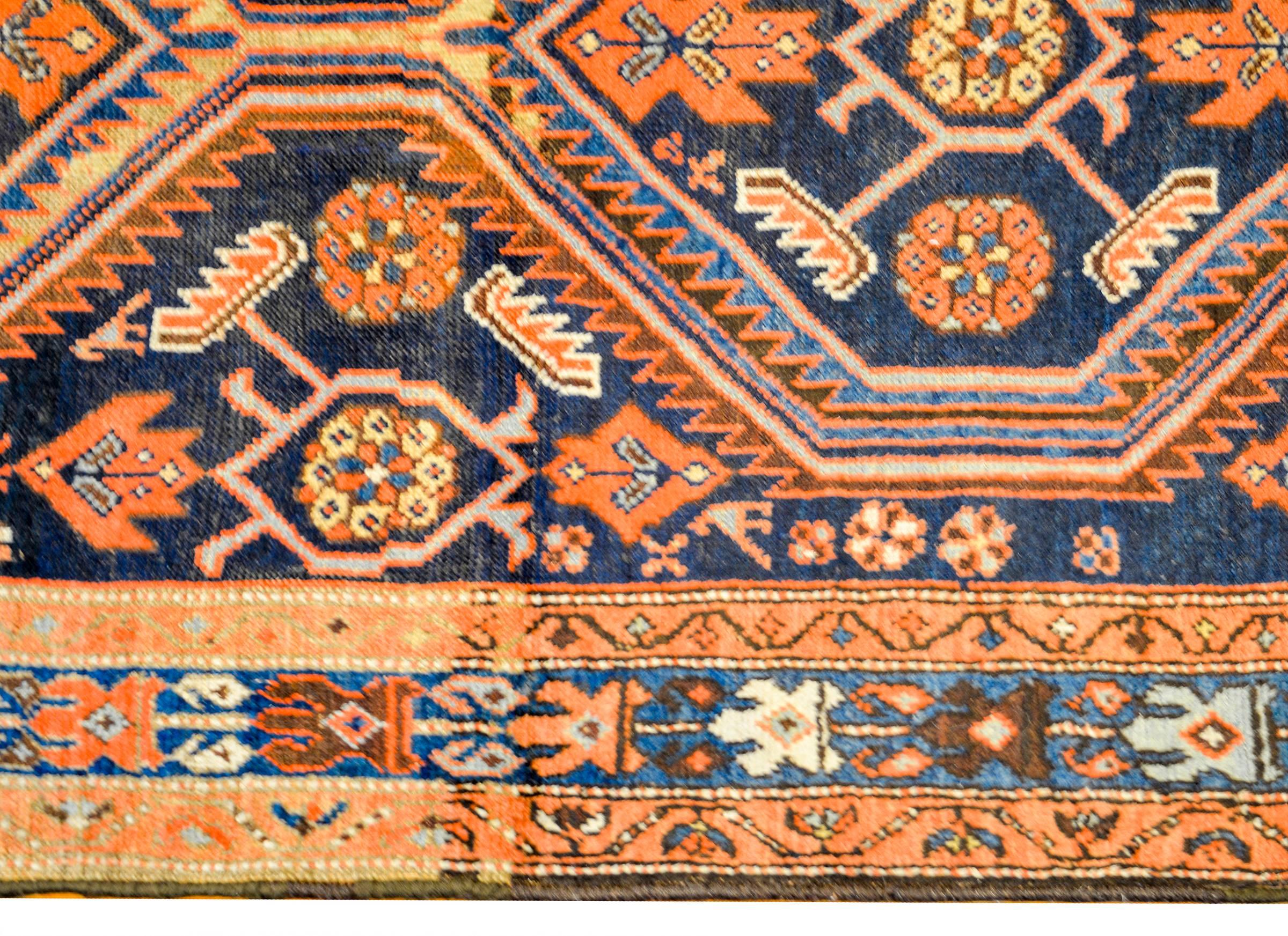 Persian Exceptional Early 20th Century Kurdish Rug