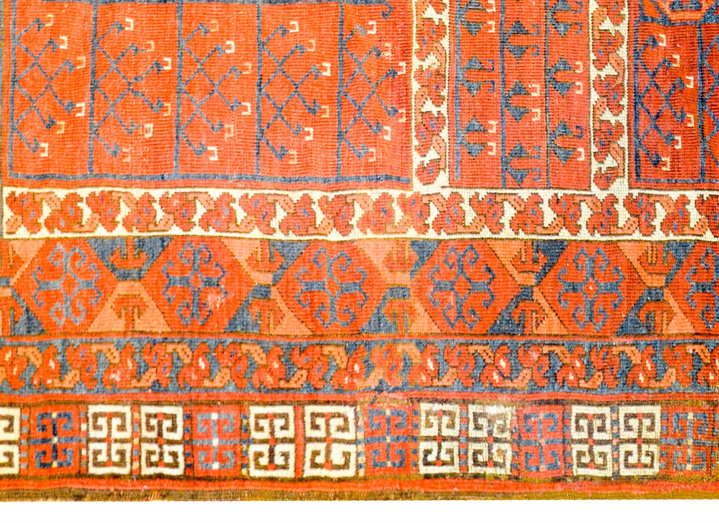 Vegetable Dyed Exceptional Early 20th Century Ersari Rug