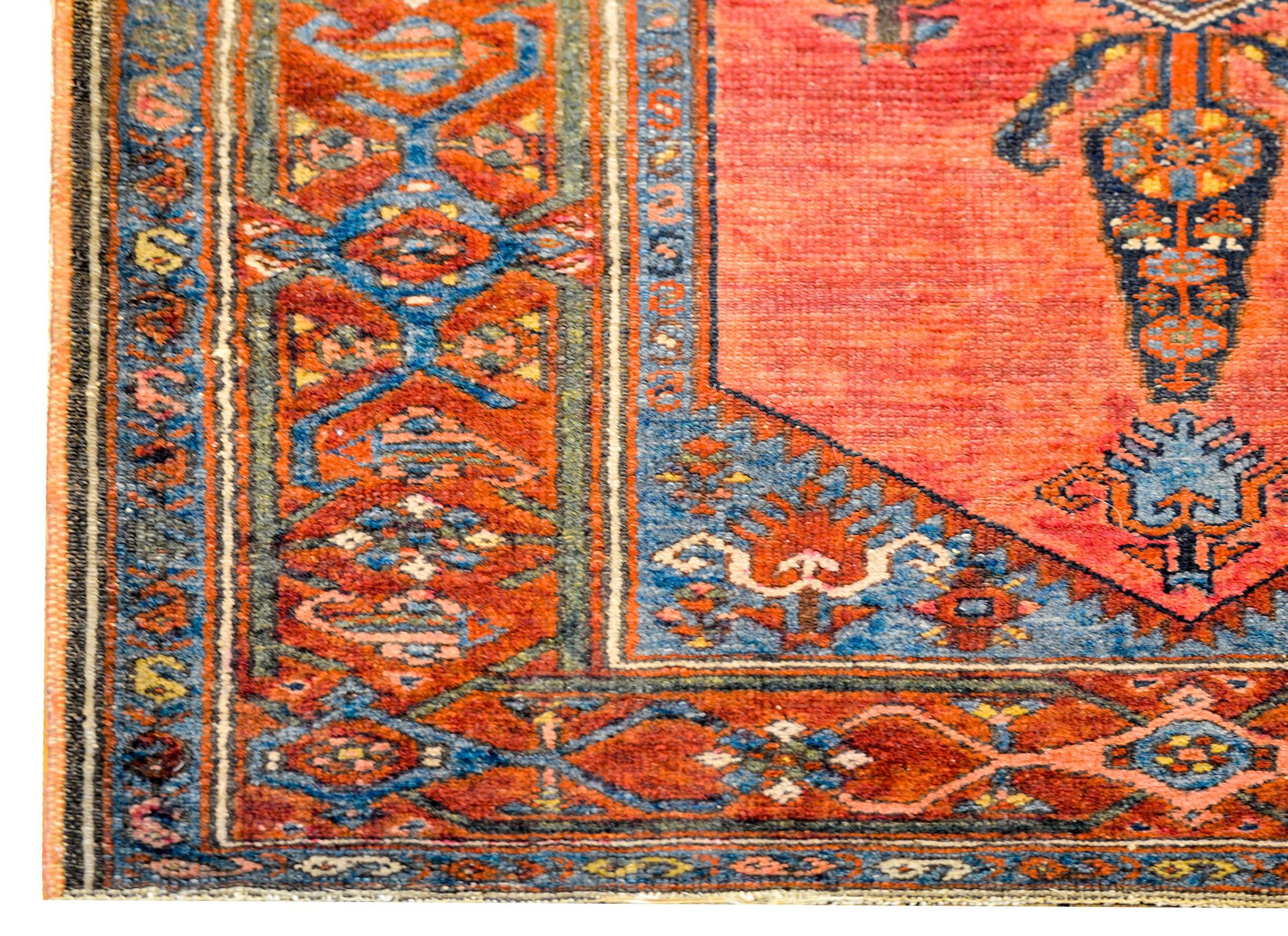 Wool Gorgeous Early 20th Century Persian Malayer Rug