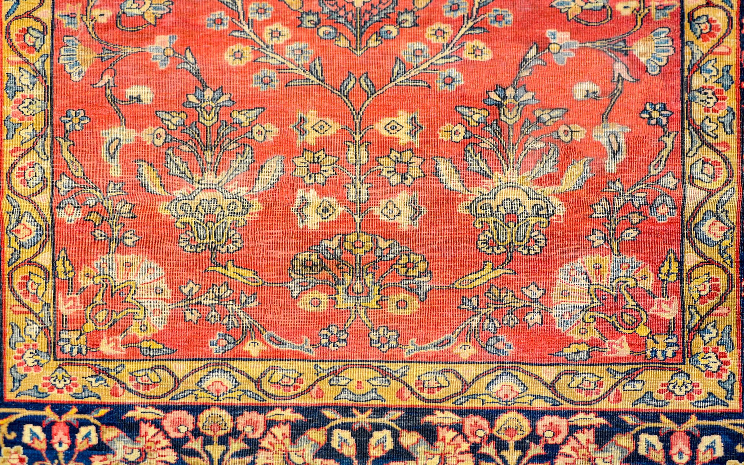 Schöner persischer Kirman-Teppich aus dem frühen 20. Jahrhundert (Persisch) im Angebot
