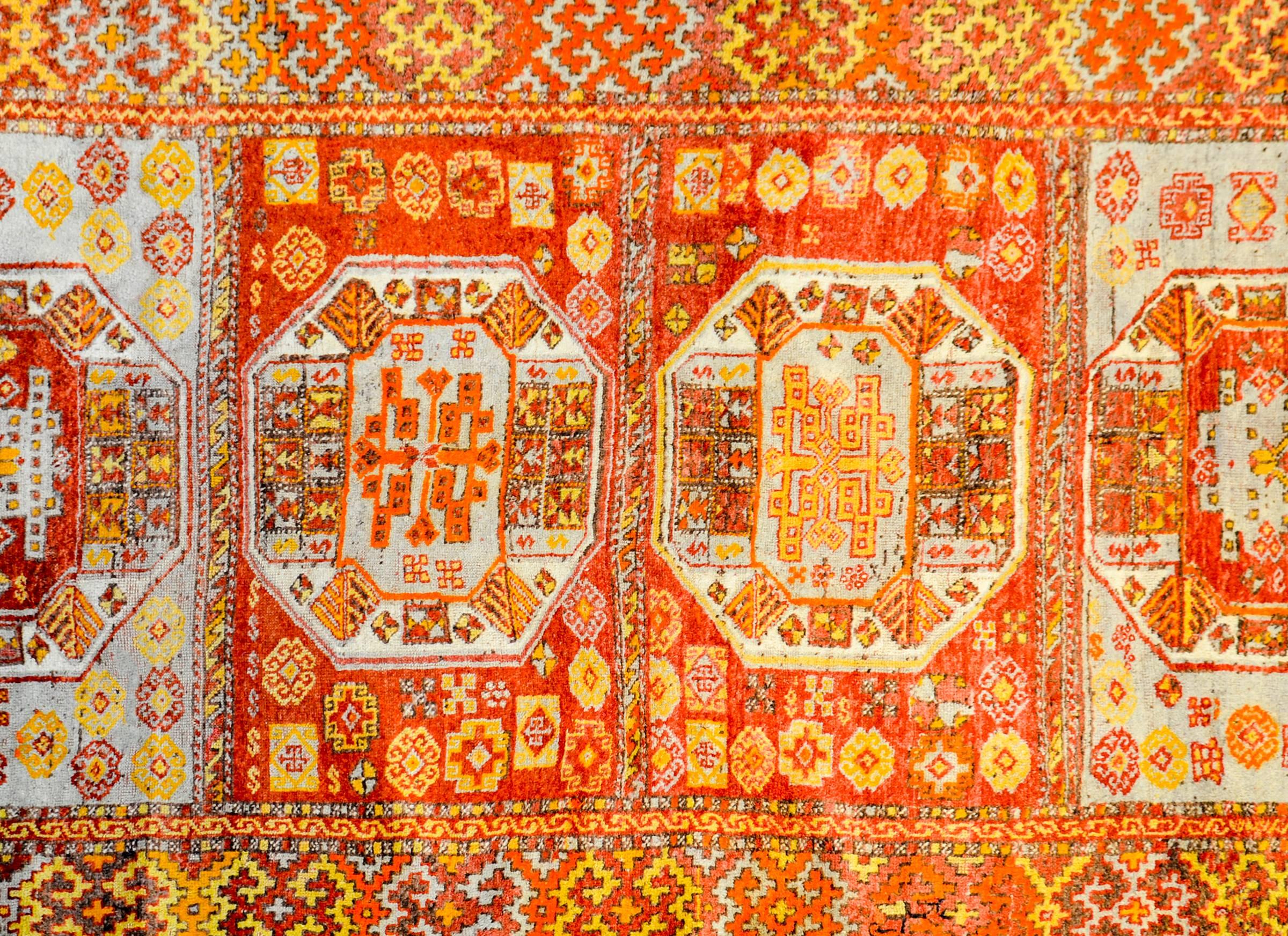 Kazak Early 20th Century Anatolian Tribal Rug For Sale
