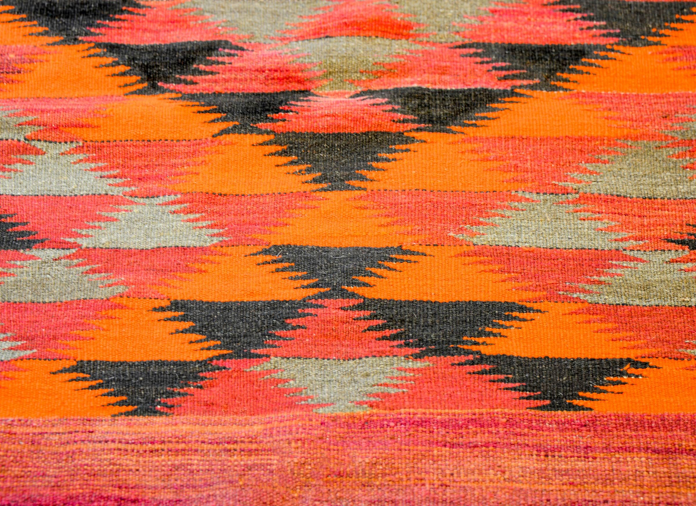 Vintage Afghani Kilim Runner In Good Condition In Chicago, IL