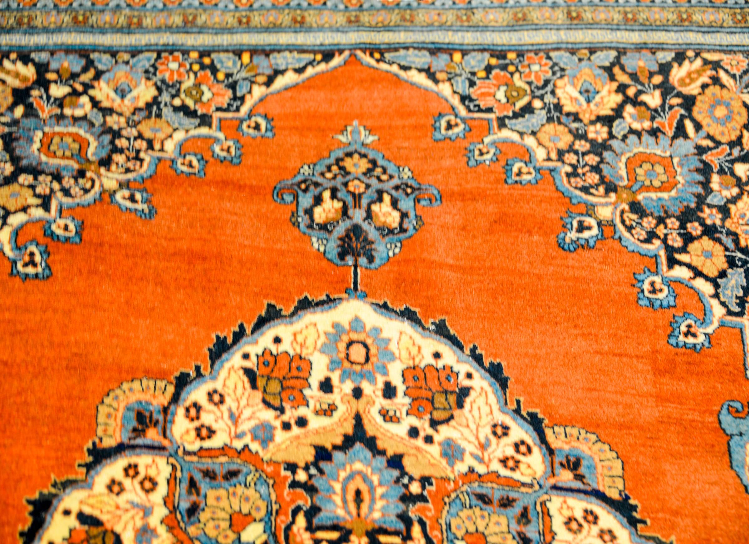 Persian Wonderful Early 20th Century Tabriz Rug