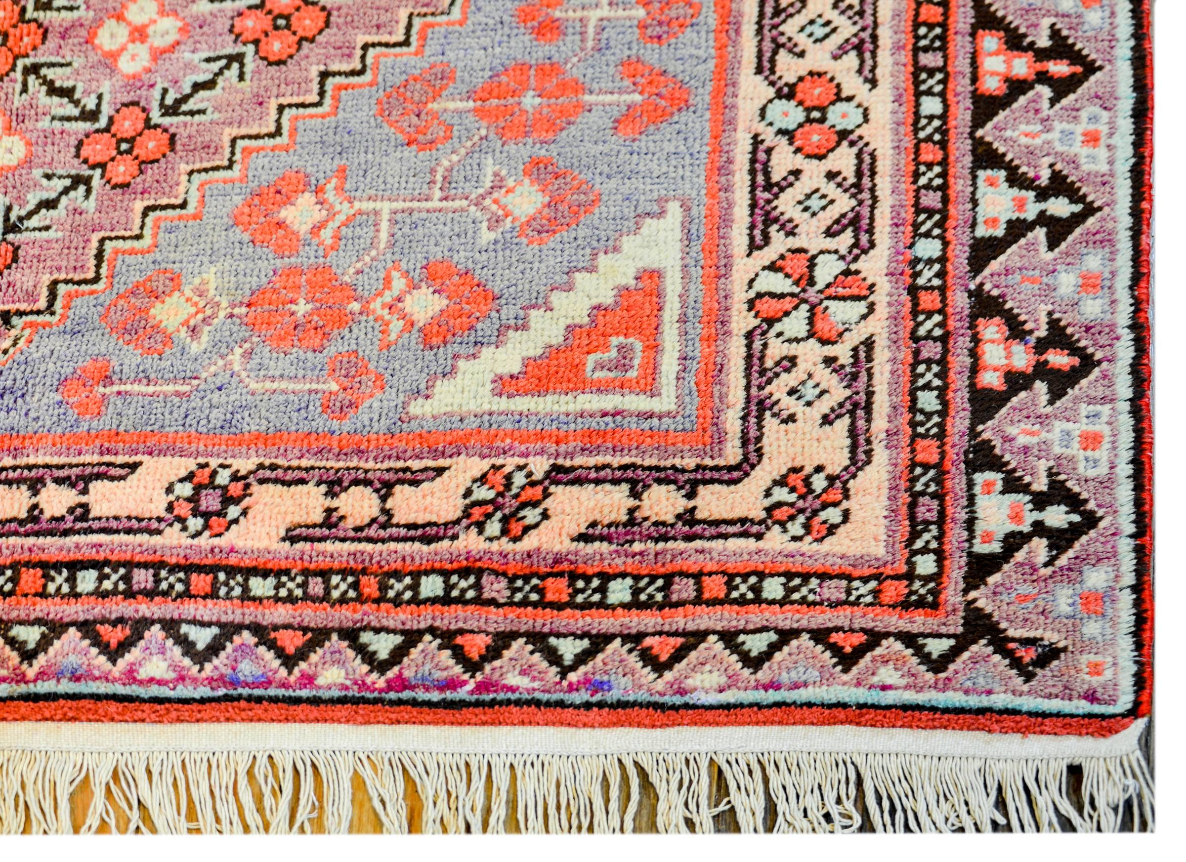 Central Asian Early 20th Century Samarkand Rug For Sale