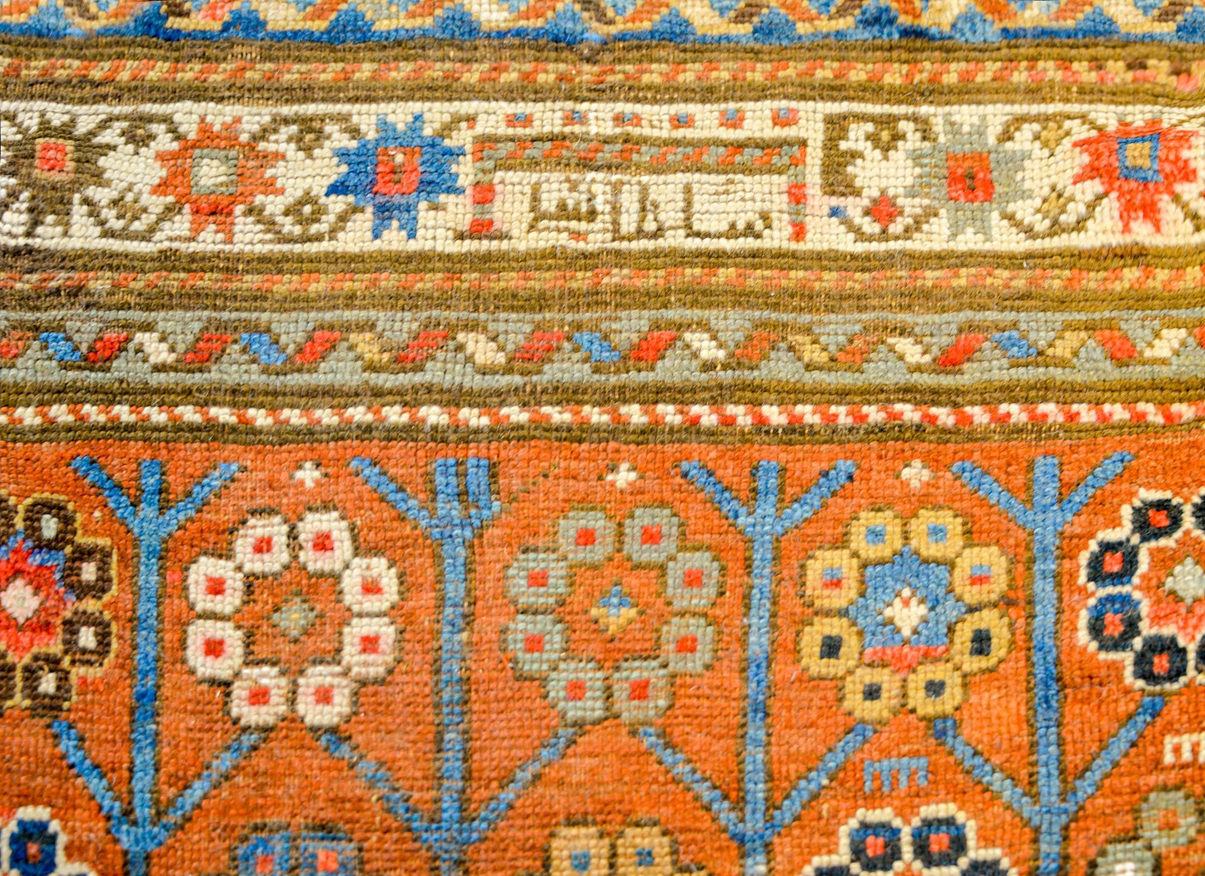 Unglaublicher Karabak-Teppich aus dem frühen 20. Jahrhundert (Pflanzlich gefärbt) im Angebot