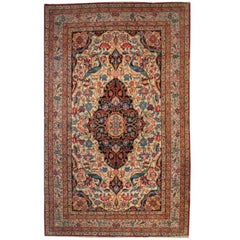 Antique 19th Century Persian Lavar Rug