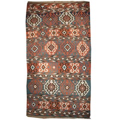 Antique 19th Century Shirvan Kilim