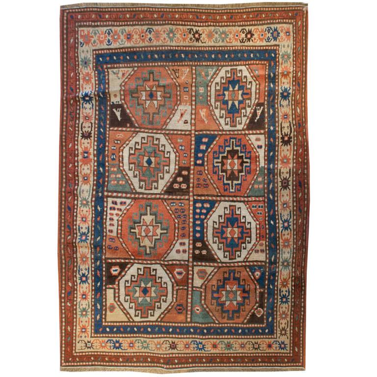 19th Century Caucasian Moghan Rug For Sale