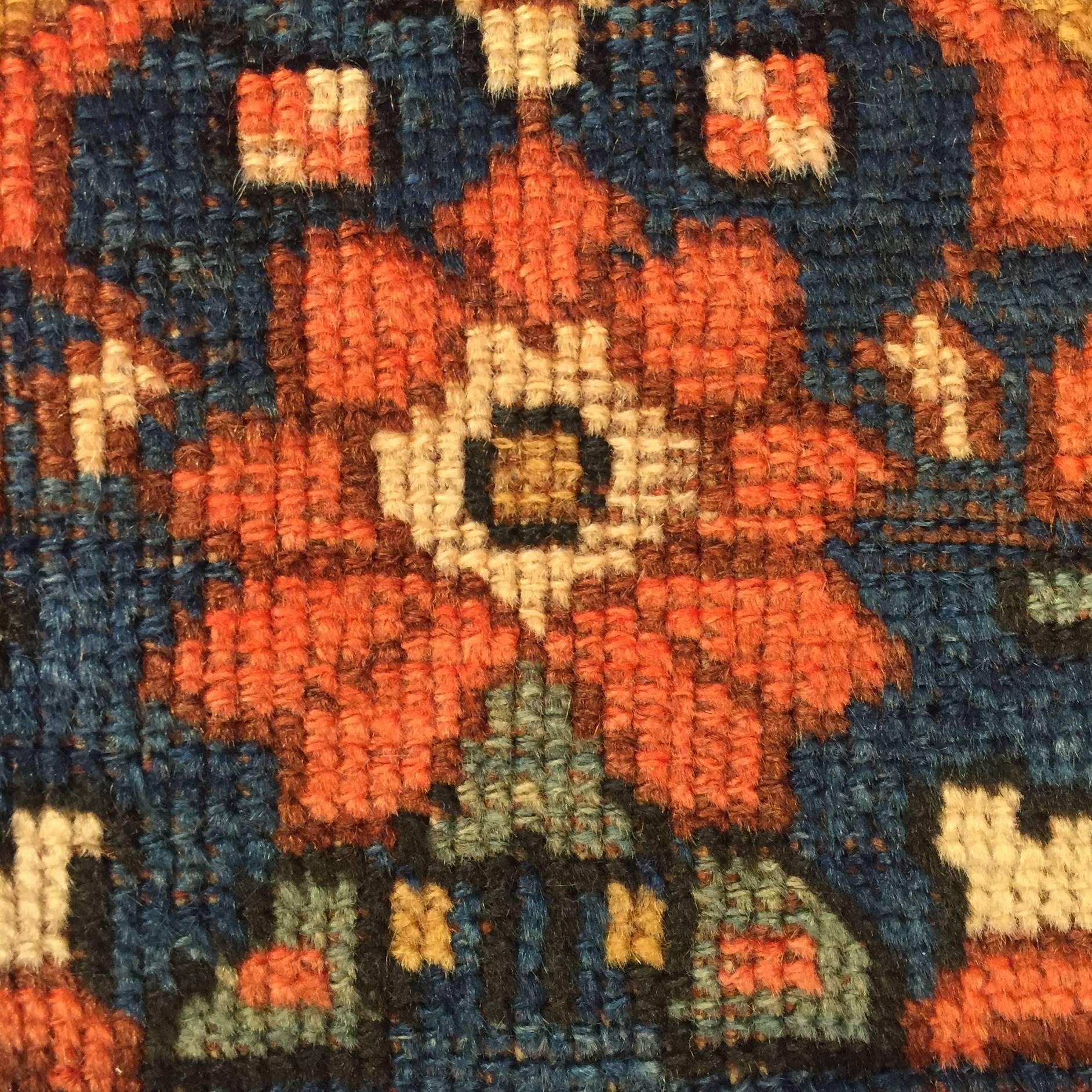 Vegetable Dyed Early 20th Century Ghashghaei Rug