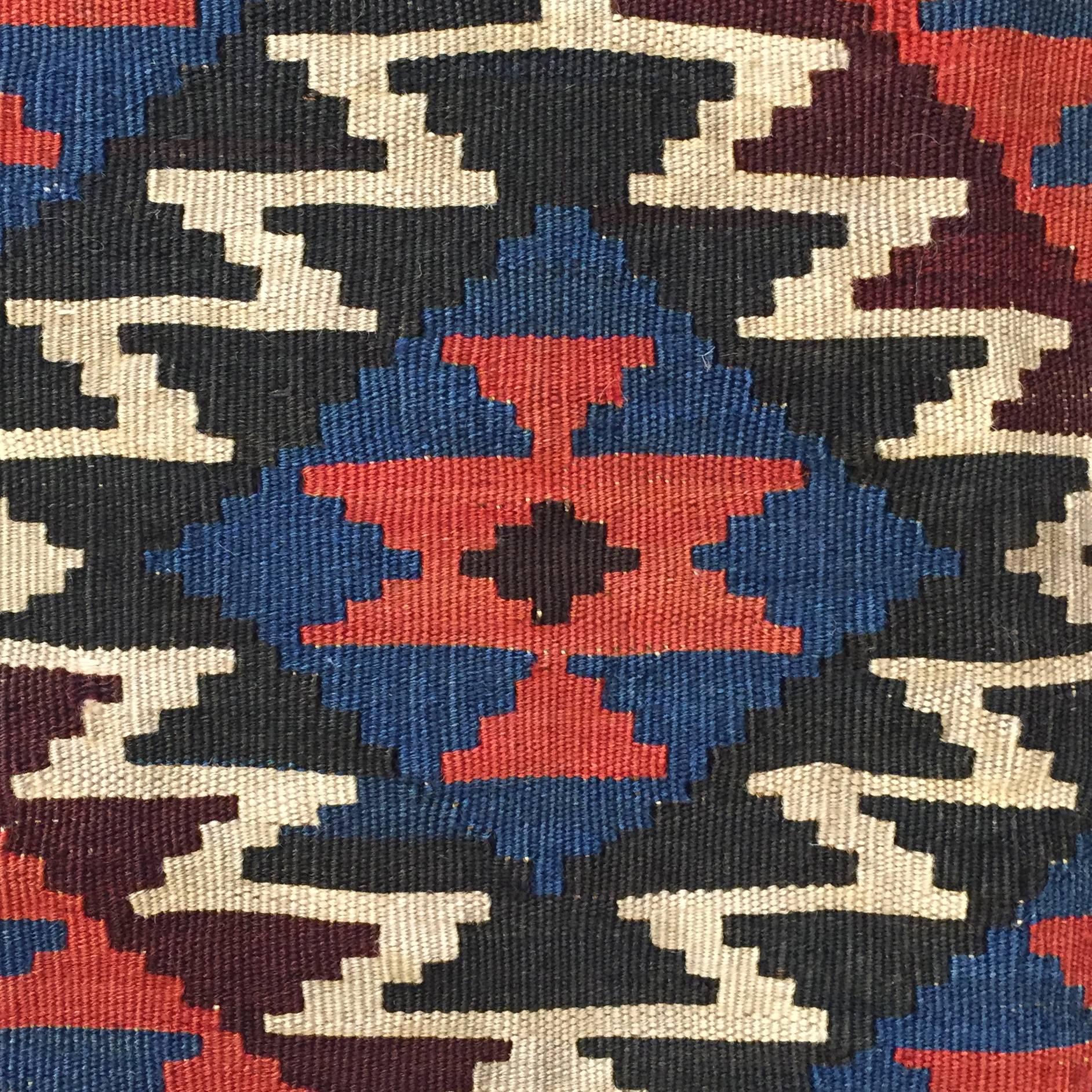 Azerbaijani Early 20th Century Shahsavan Kilim For Sale