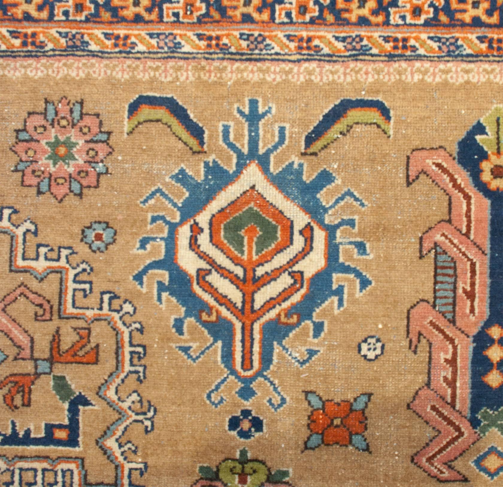 19th Century Malayer Rug In Good Condition In Chicago, IL