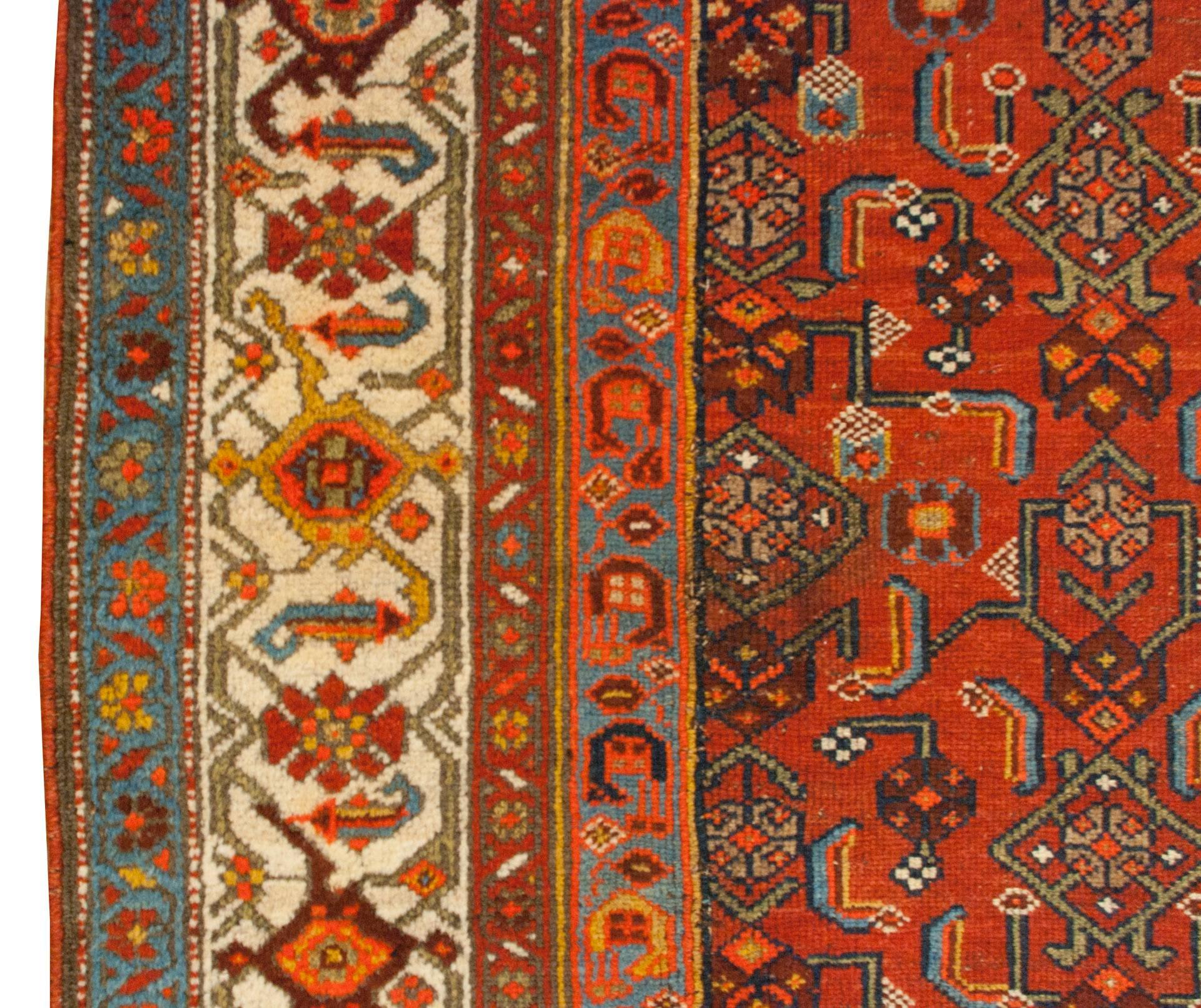 Asian 19th Century Bidjar Runner For Sale