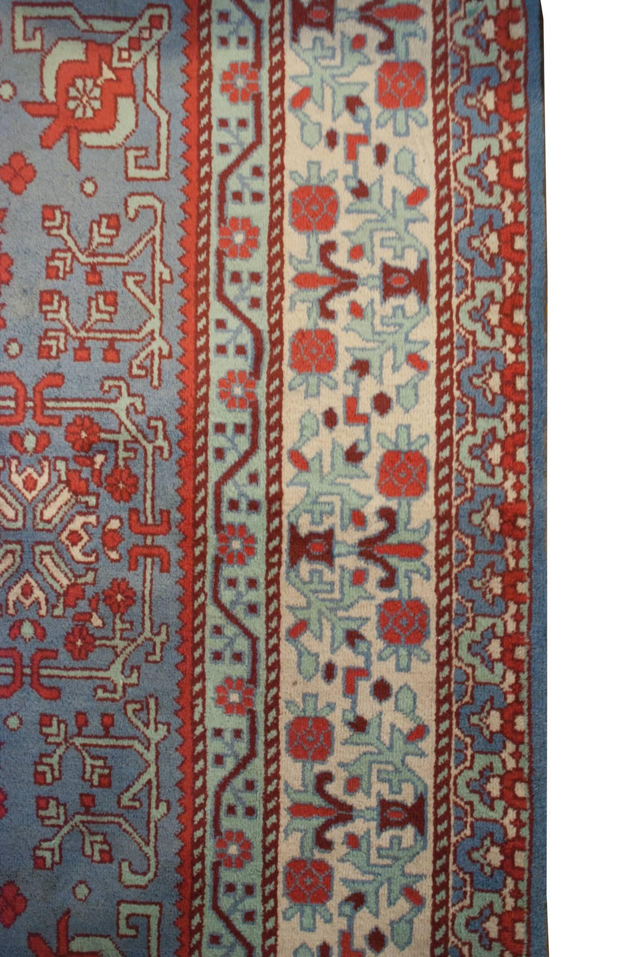 Khotan Late 20th Century Samarkand Rug For Sale
