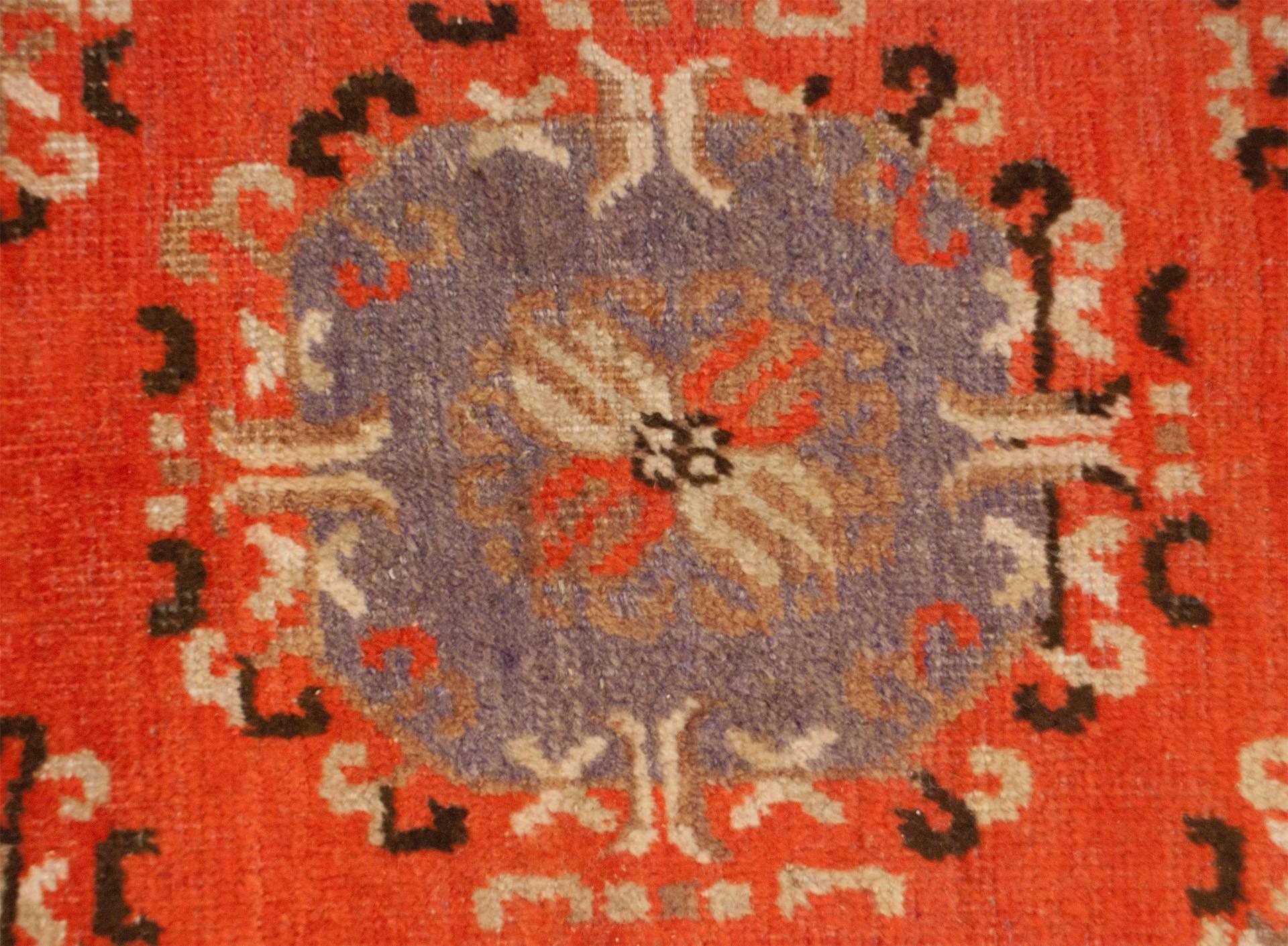 Wool Early 20th Century Khotan Rug For Sale