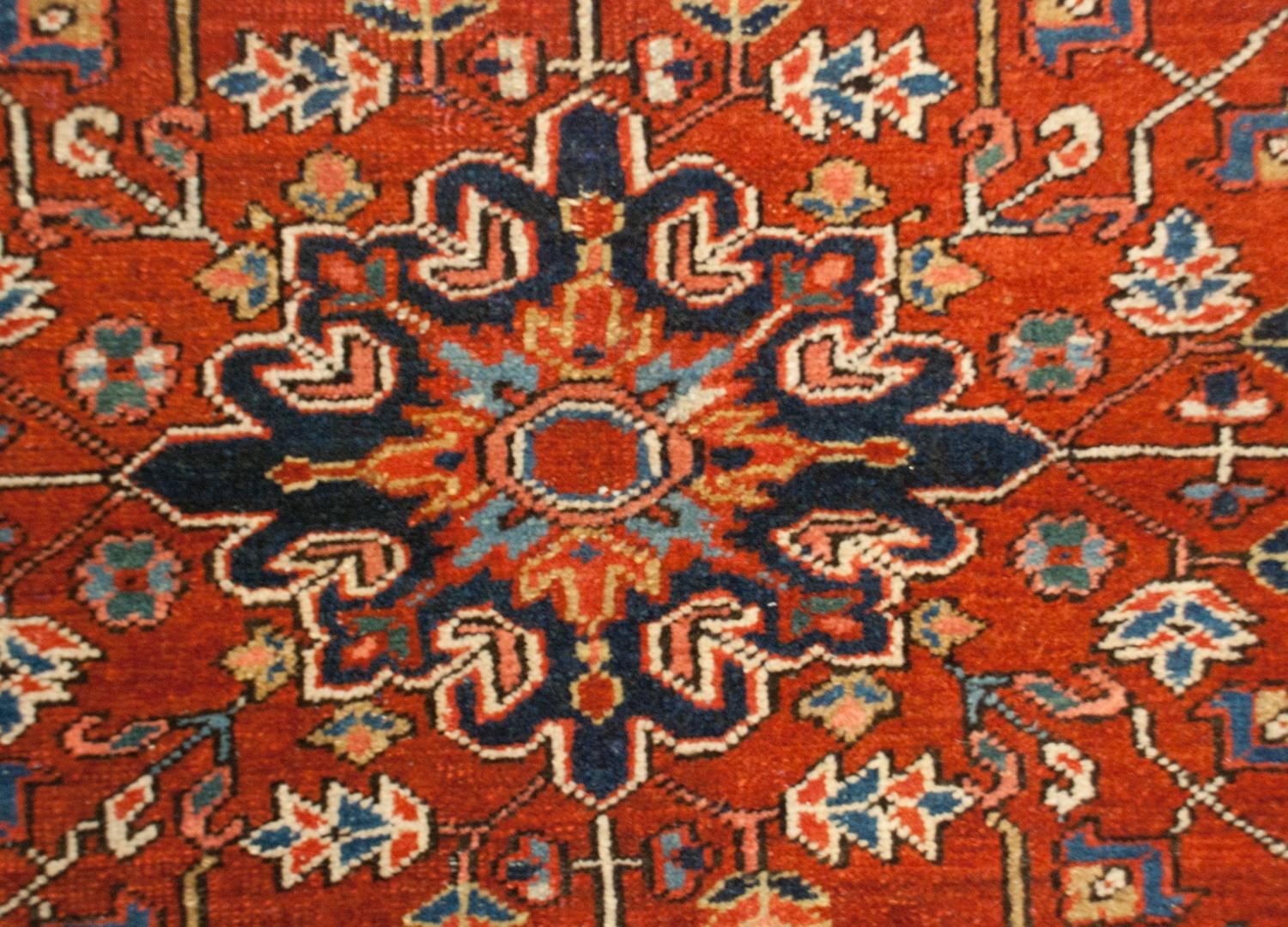 Heriz Serapi Early 20th Century Heriz Rug For Sale