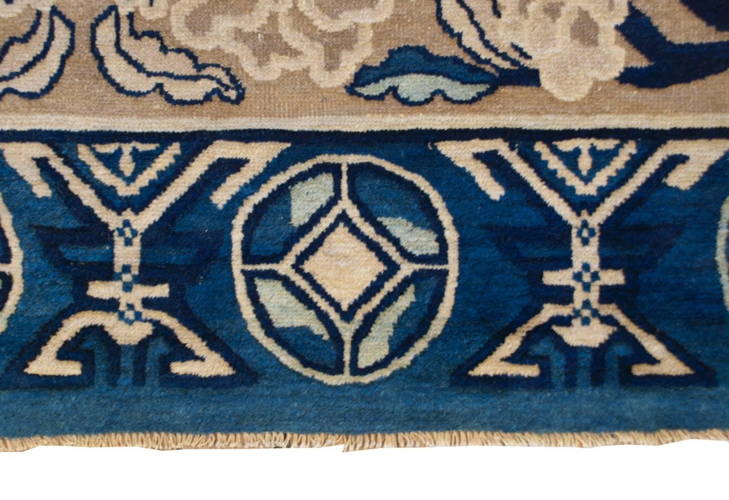 Alfombra china de Pekín del siglo XIX Chino en venta