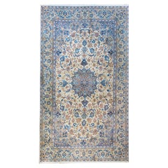 Tappeto persiano di Kashan della metà del XX secolo
