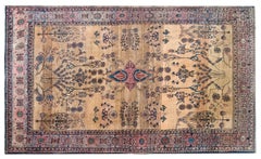 Late 19th Century Persian Sarouk Farahan Rug