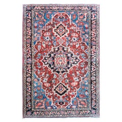 Mid 20th Century Persian Heriz Rug