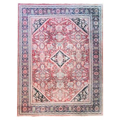 Tapis persan Mahal du début du 20e siècle