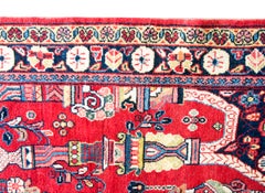 Mid 20th Century Persian Meshkabad Rug