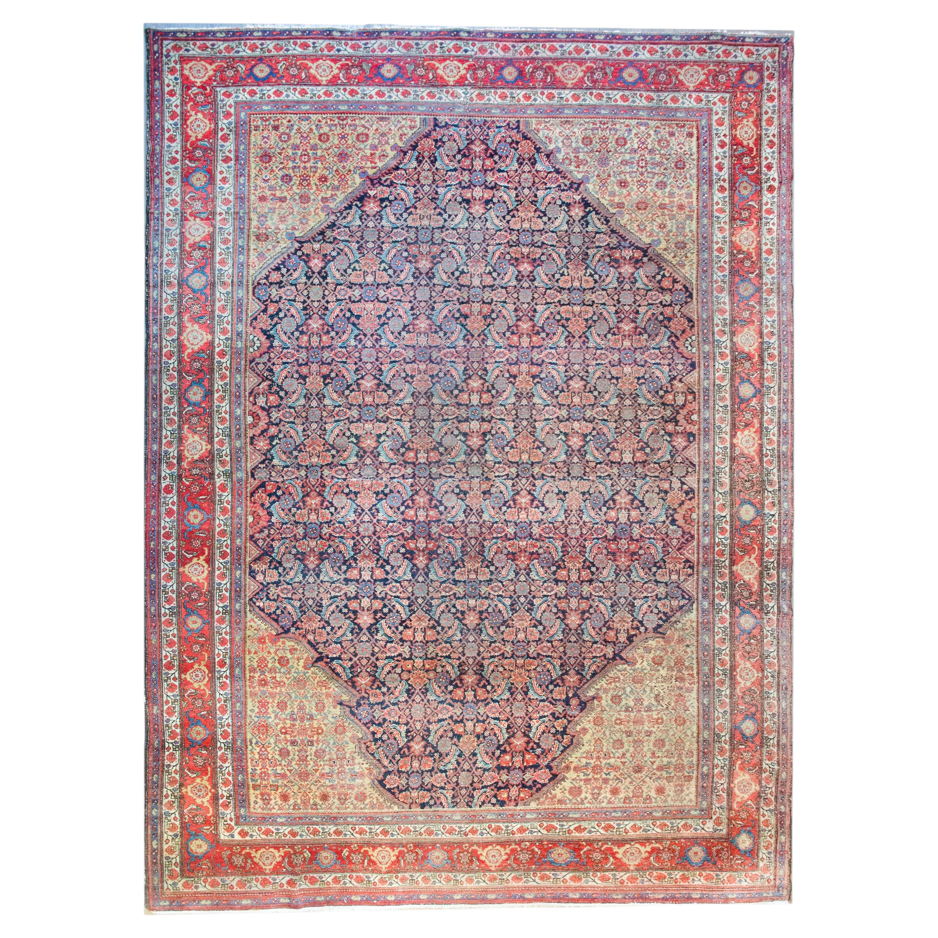 Tapis persan Malayer du début du 20e siècle