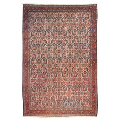 Antique 19th Century Semmeh Herati Carpet