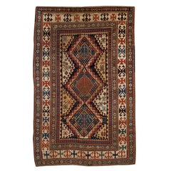 Antique 19th Century Karachoff Kazak Carpet