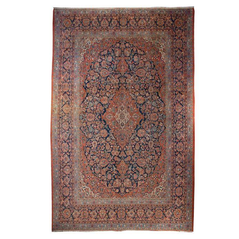 Early 20th Century Kashan Carpet