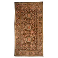 Antique 19th Century Central Asian Khotan Carpet