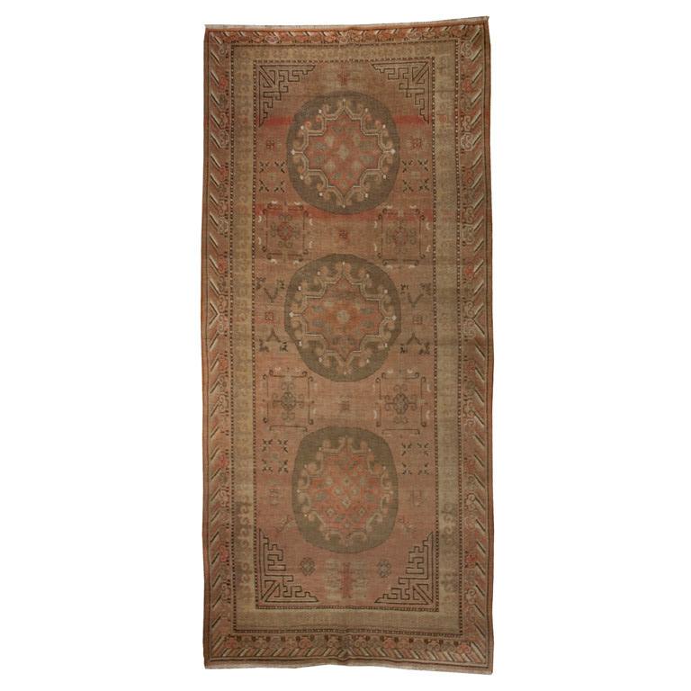 19th Century Central Asian Samarghand Carpet For Sale