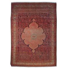 19th Century Mission Malayer Carpet
