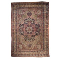 Antique 19th Century Kirmanshah Carpet